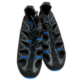 Mens Black & Blue Adjustable Water Shoes