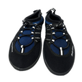 Mens Black & Navy Adjustable Water Shoes-BG