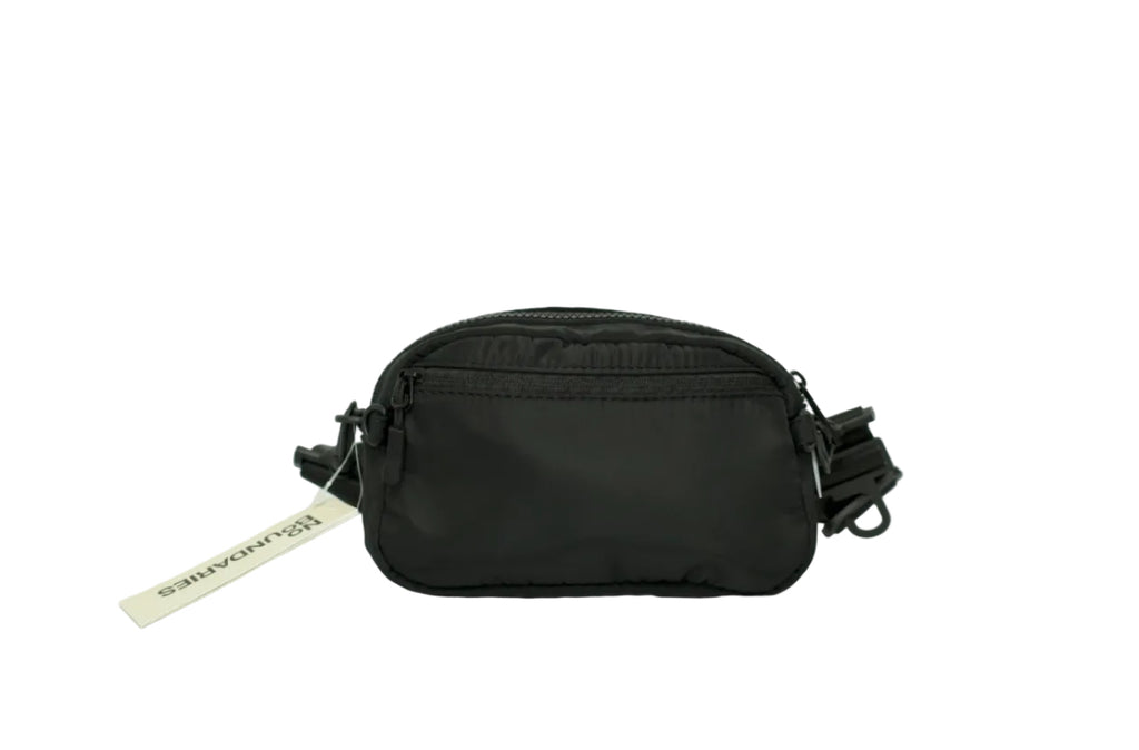 Black Convertible Crossbody & Waist Bag