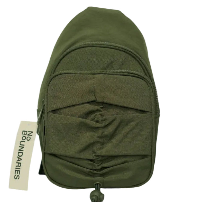 Olive Green Sling Backpack