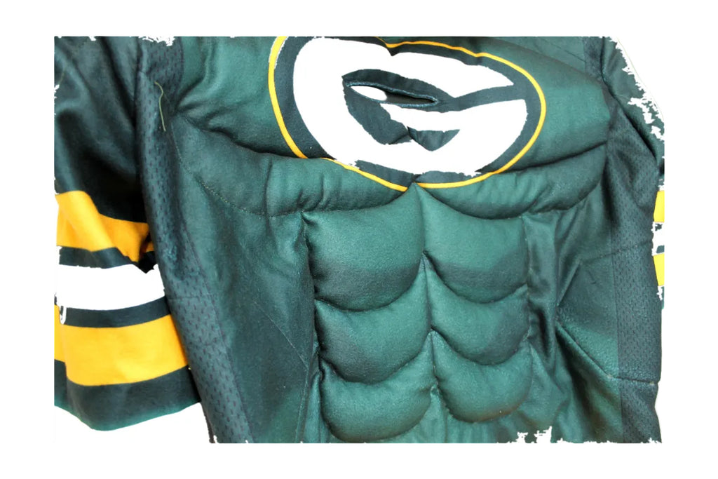 Green Bay Packers Football One-Piece Costume-Green/Gold