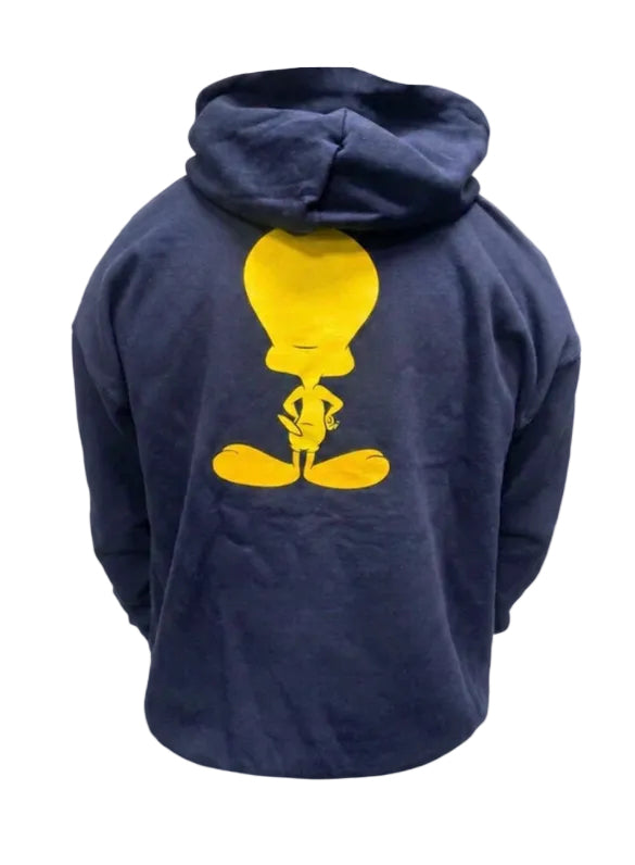 Tweety Bird Graphic Pullover-NavyBlue