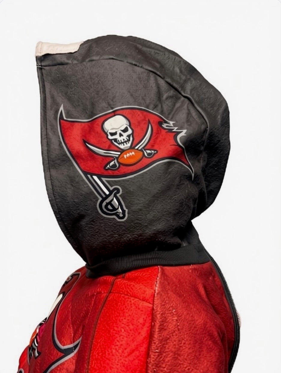 Tampa Bay Bucs  Football One-Piece Costume-Red & Black