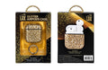 Glitter AirPods Case – Gold Sparkle with Key Ring