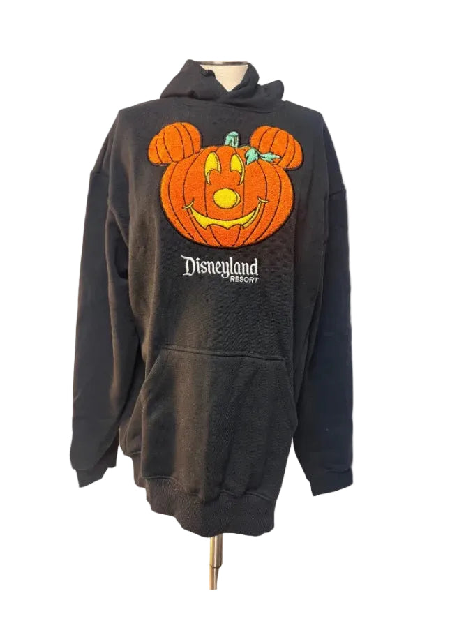 Pumpkin Halloween Black Hoodie