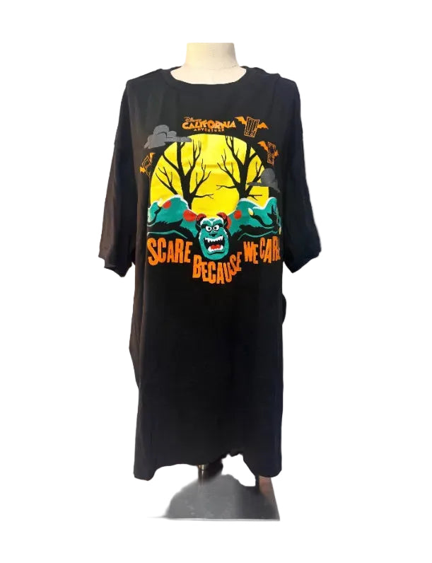 Halloween Sulley “Scare Because We Care” Black T-Shirt