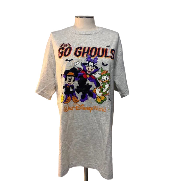 “Let’s Go Ghouls” Halloween Gray T-Shirt