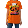 Lightning McQueen Halloween Orange Graphic T-Shirt