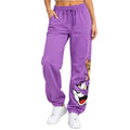 Purple Graphic Jogger Sweatpants