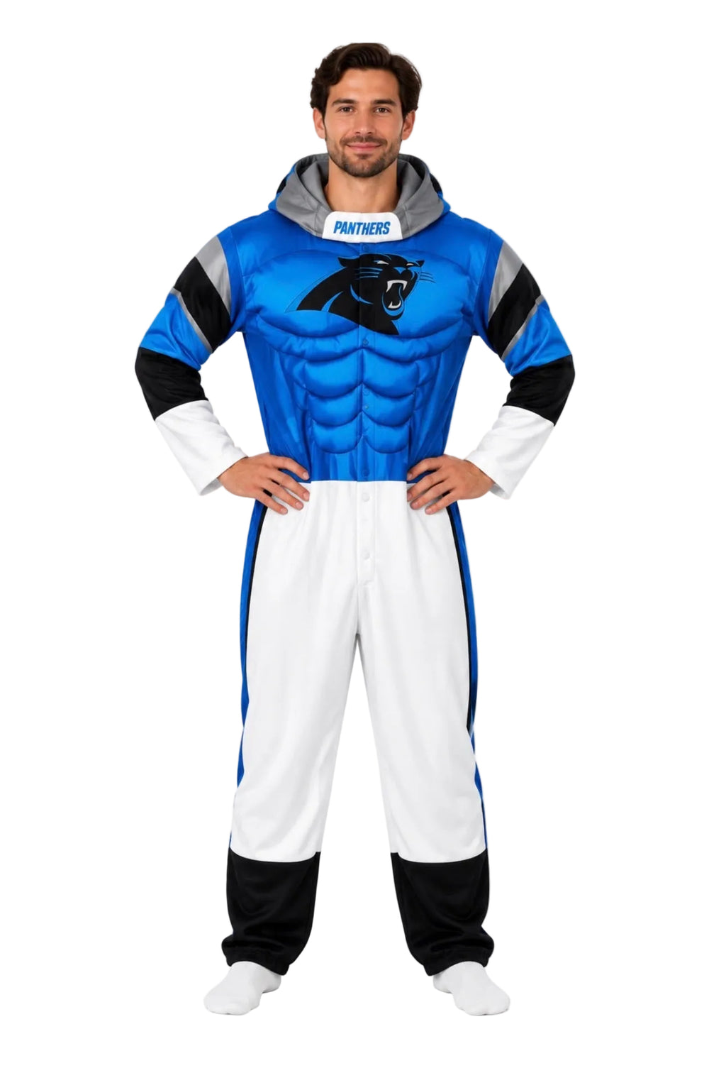 Carolina Muscle Football One-Piece Costume