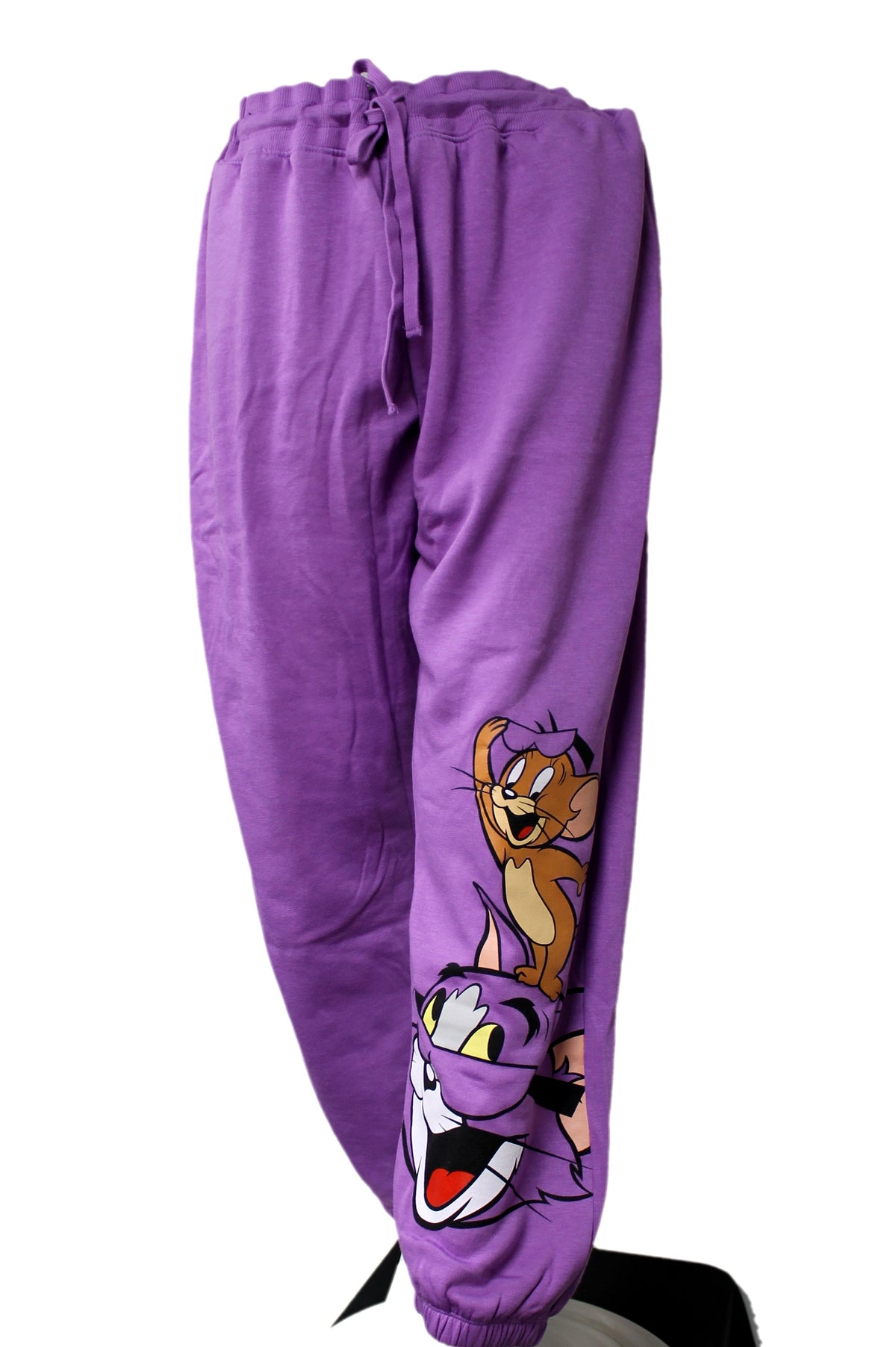 Purple Graphic Jogger Sweatpants